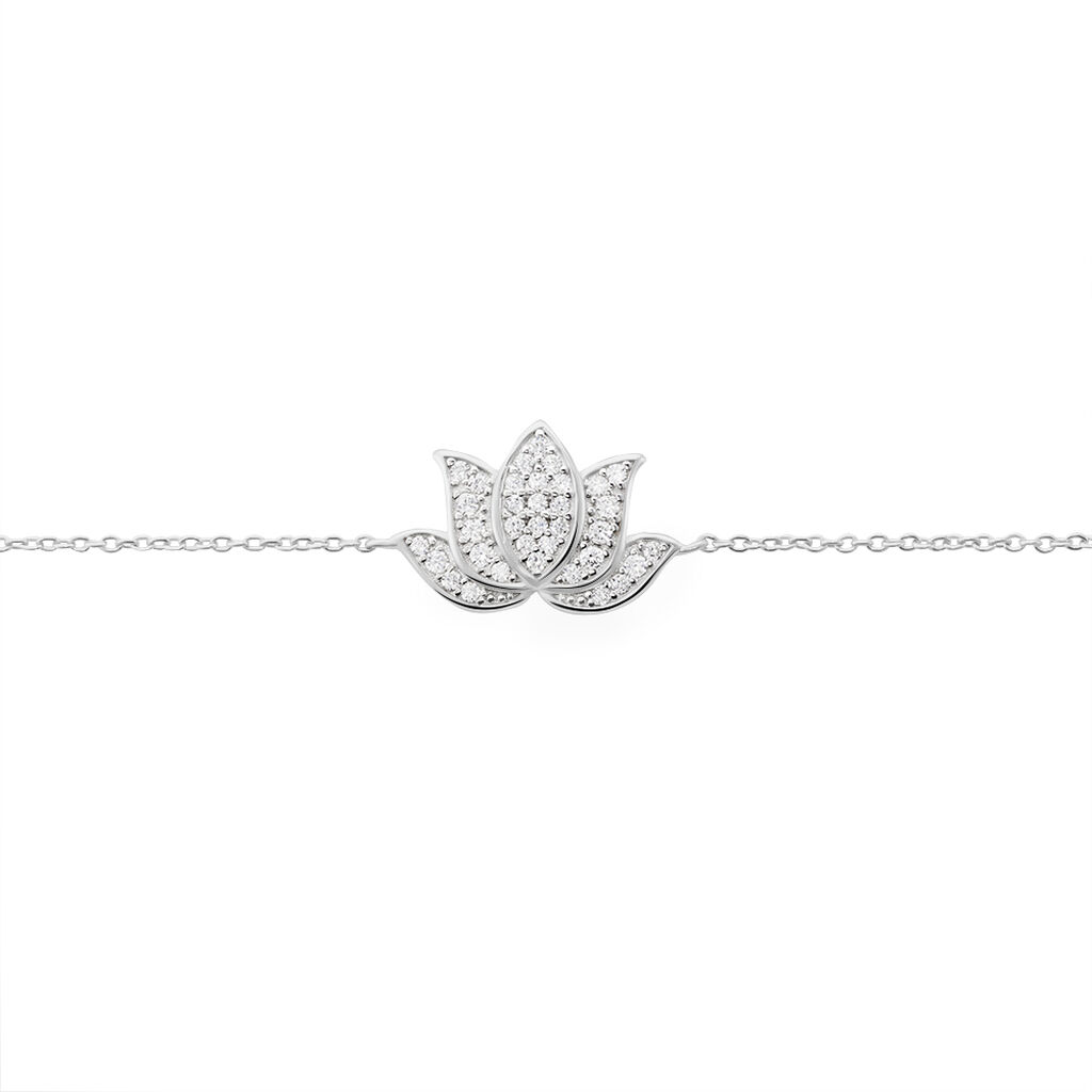 Bracelet Argent Cassien Oxyde - Bracelets Femme | Histoire d’Or
