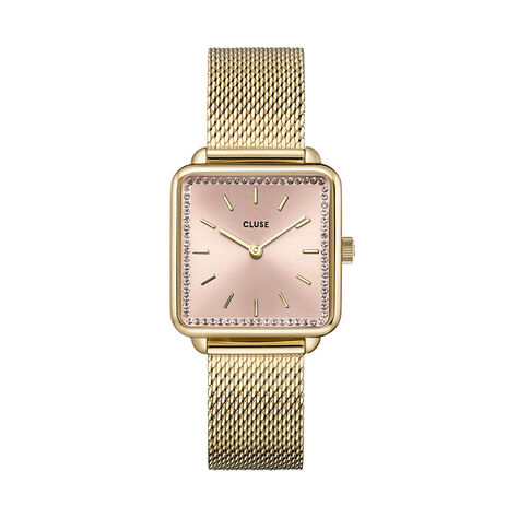 Coffret De Montre Cluse Tetragone Rose - Fête des mères Femme | Histoire d’Or