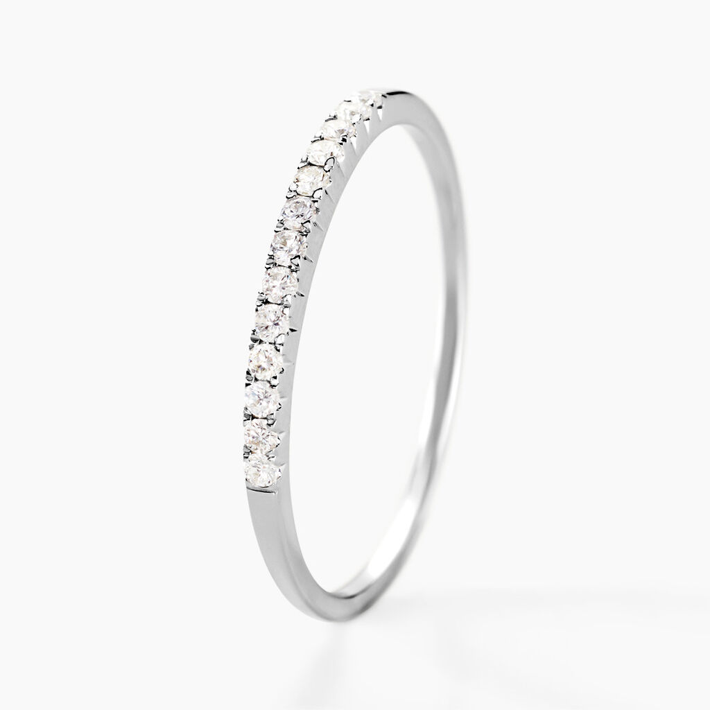 Alliance Pristina Or Blanc Diamant