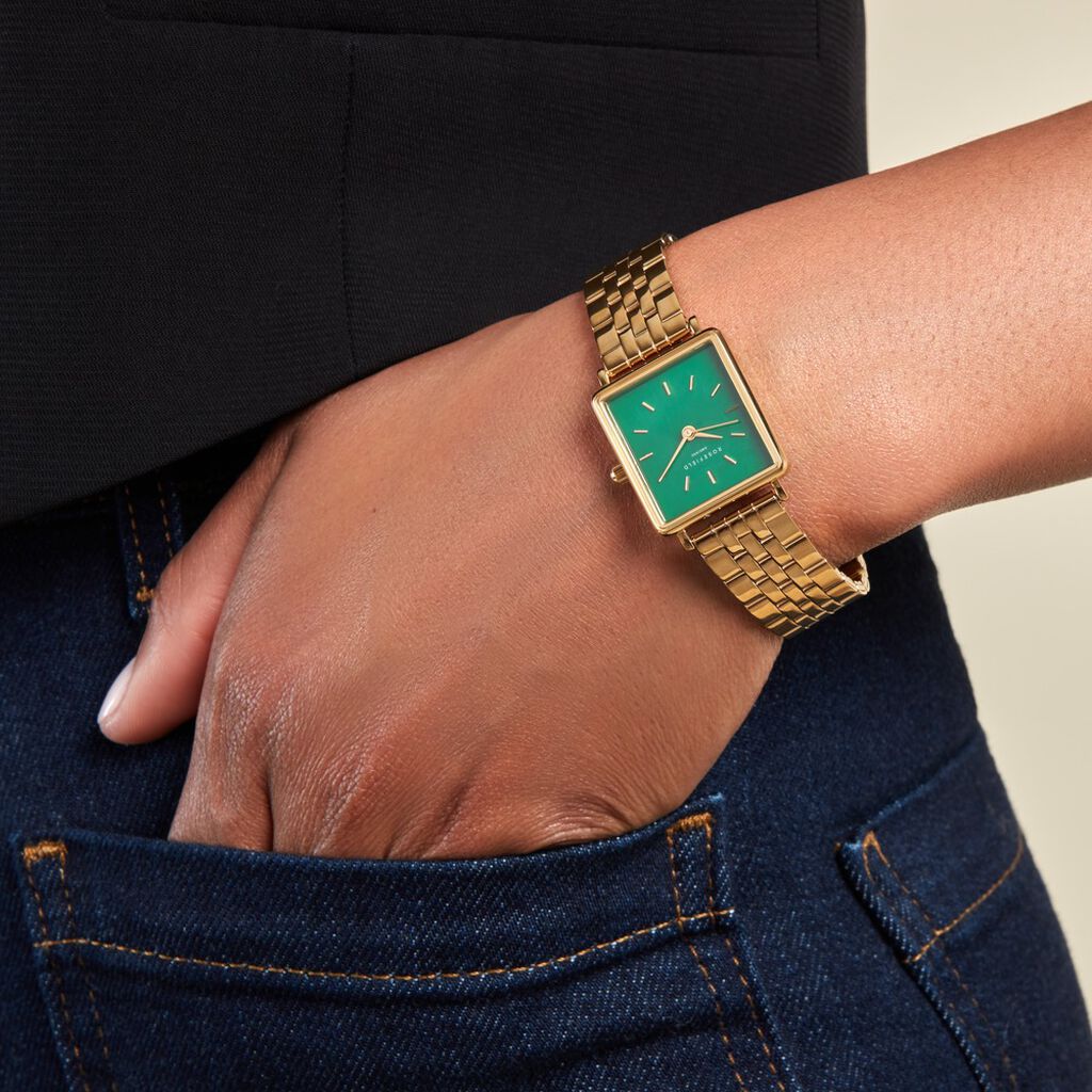 Montre Rosefield Boxy Xs Vert - Montres Femme | Histoire d’Or