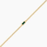 Bracelet Chet Or Jaune Malachite - F&ecirc;te des m&egrave;res Femme | Histoire d&rsquo;Or