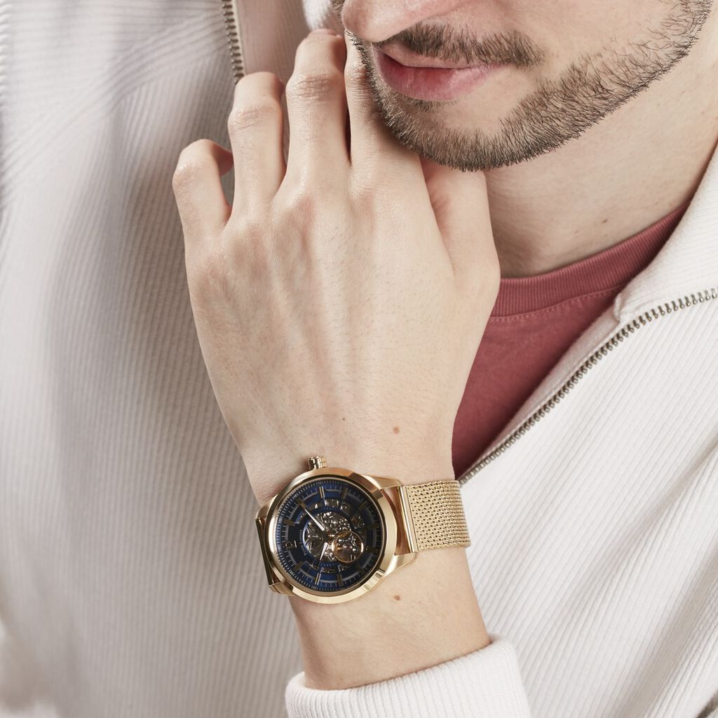 Montre Pierre Lannier Automatic Bleu - Montres Homme | Histoire d’Or