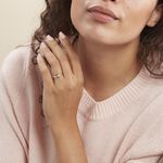 Bague Blandine Or Bicolore Diamant - Bagues solitaires Femme | Histoire d&rsquo;Or