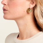 Boucles D'Oreilles Puces Salina Acier Jaune - Boucles d'oreilles fantaisie Femme | Histoire d&rsquo;Or