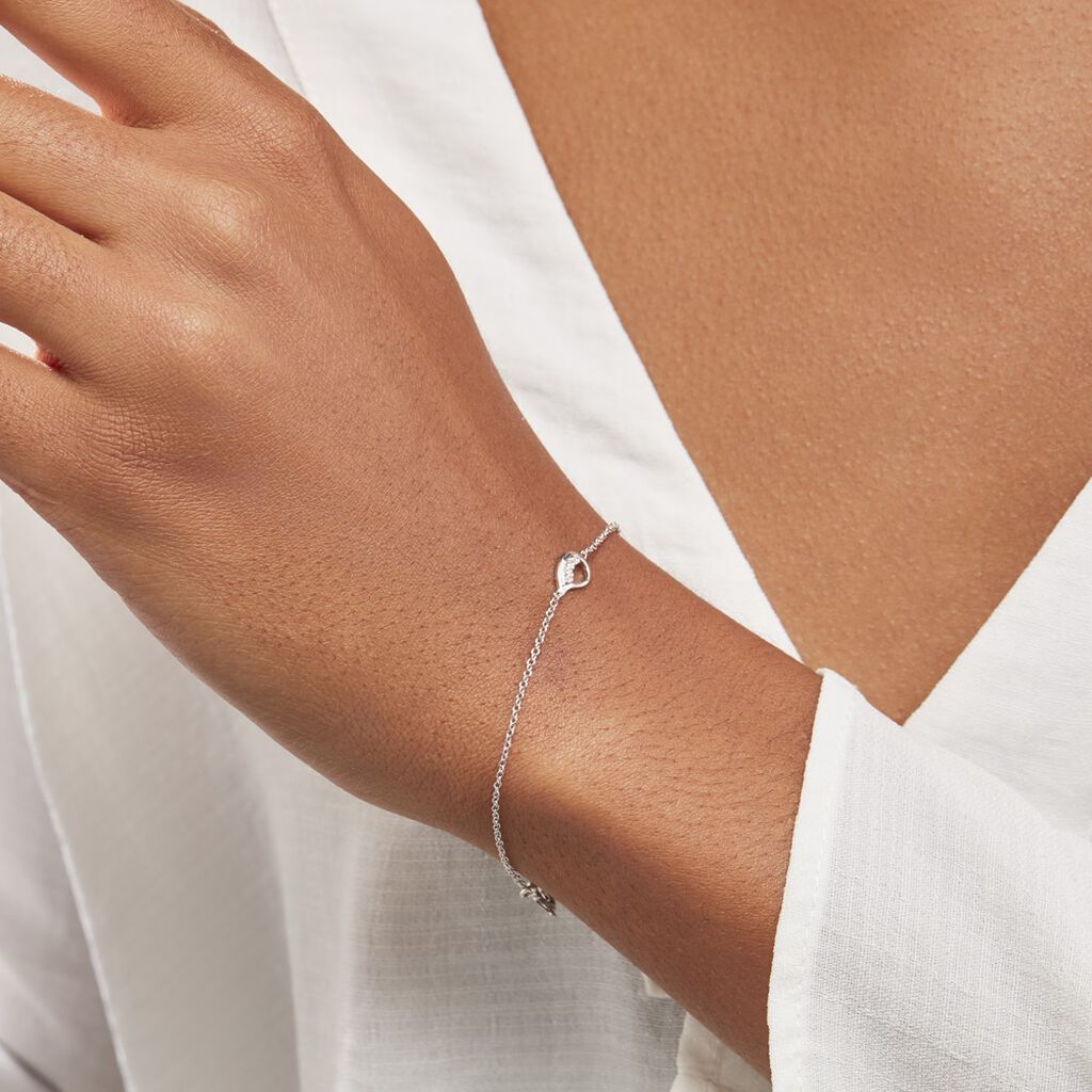 Bracelet Argent Sylvan Oxydes De Zirconium - Bracelets Femme | Histoire d’Or