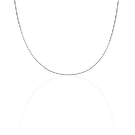 Chaîne Kassie Maille Omega Argent Blanc - Chaines Femme | Histoire d’Or