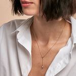 Collier Kenta Argent Rose Oxyde De Zirconium - Colliers fantaisie Femme | Histoire d&rsquo;Or