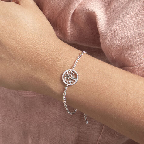 Bracelet Argent Urcisse Oxydes De Zirconium - Bracelets fantaisie Femme | Histoire d’Or