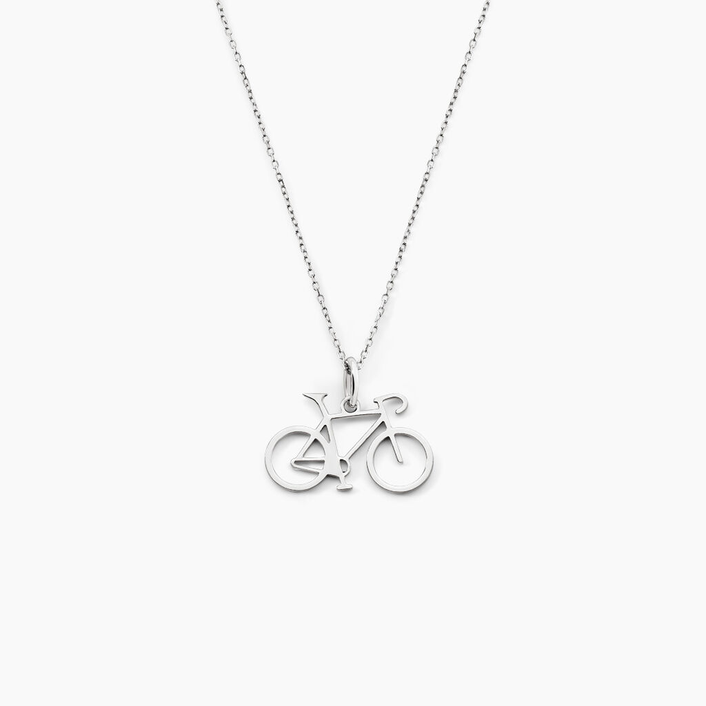 Pendentif Vince Argent Blanc - Pendentifs Famille | Histoire d’Or