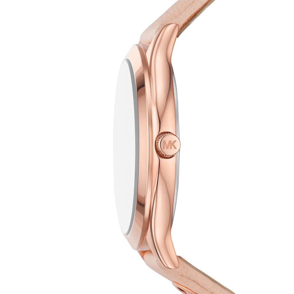 Montre Michael Kors Slim Runway Blanc - Montres Femme | Histoire d’Or