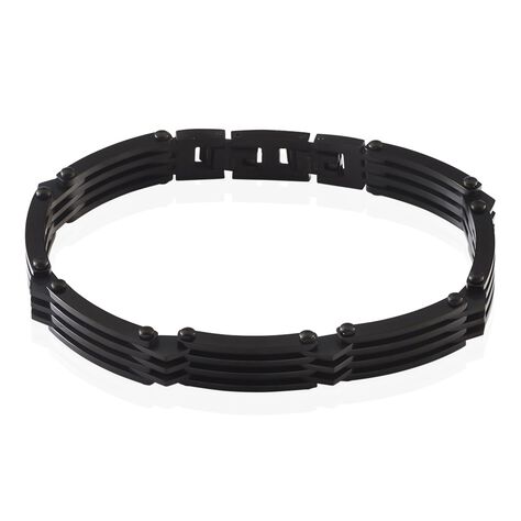 Bracelet Jourdan Homme Rio Acier Noir - Bracelets Homme | Histoire d’Or