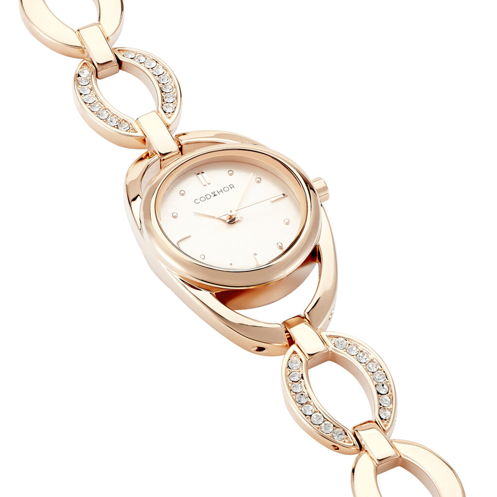 Montre Codhor Berne Doré Rose - Montres Femme | Histoire d’Or
