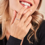 Bague Nandie Argent Blanc Oxyde De Zirconium - Bagues avec pierre Femme | Histoire d&rsquo;Or