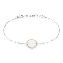 Bracelet Argent Blanc Amika Oxydes De Zirconium - Bracelets fantaisie Femme | Histoire d’Or