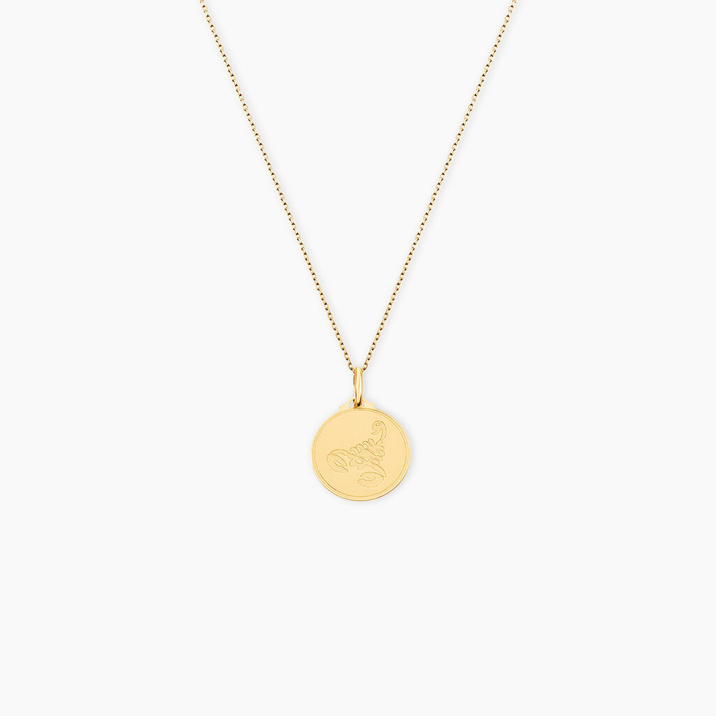 Pendentif Lamie Zodiaque Or Jaune - Pendentifs Zodiaque Unisex | Histoire d’Or