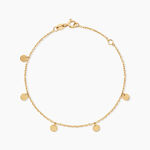 Bracelet Eleonora Argent Dor&eacute; A L'Or 750/1000 - Bijoux sans pierre Femme | Histoire d&rsquo;Or