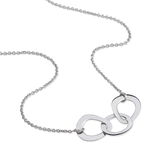 Collier Joy Argent Blanc - Colliers fantaisie Femme | Histoire d&rsquo;Or