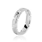 Alliance Elohane Or Blanc - Alliances Unisex | Histoire d&rsquo;Or