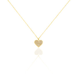 Collier Marta Or Jaune - Colliers Coeur Femme | Histoire d’Or