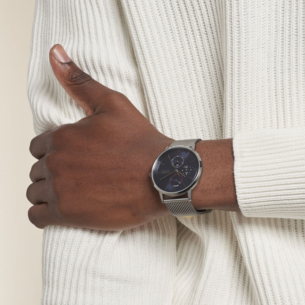 Montre Hugo Exist Bleu - Montres Homme | Histoire d’Or