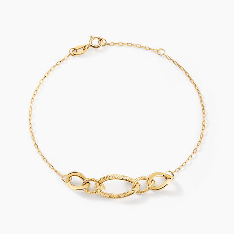 Bracelet Oralee Or Jaune - Bracelets Femme | Histoire d’Or