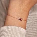 Bracelet Eliana Or Jaune Rhodolite Oxyde De Zirconium - Bracelets Femme | Histoire d&rsquo;Or