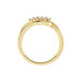 Bague Plaqué Or Jaune Ciera Oxydes De Zirconium - Bagues avec pierre Femme | Histoire d’Or