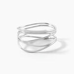 Bague Paros Argent Blanc - Bagues fantaisie Femme | Histoire d&rsquo;Or