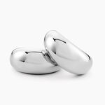 Cr&eacute;oles Perfect Match Acier Blanc - Boucles d'oreilles cr&eacute;oles Femme | Histoire d&rsquo;Or