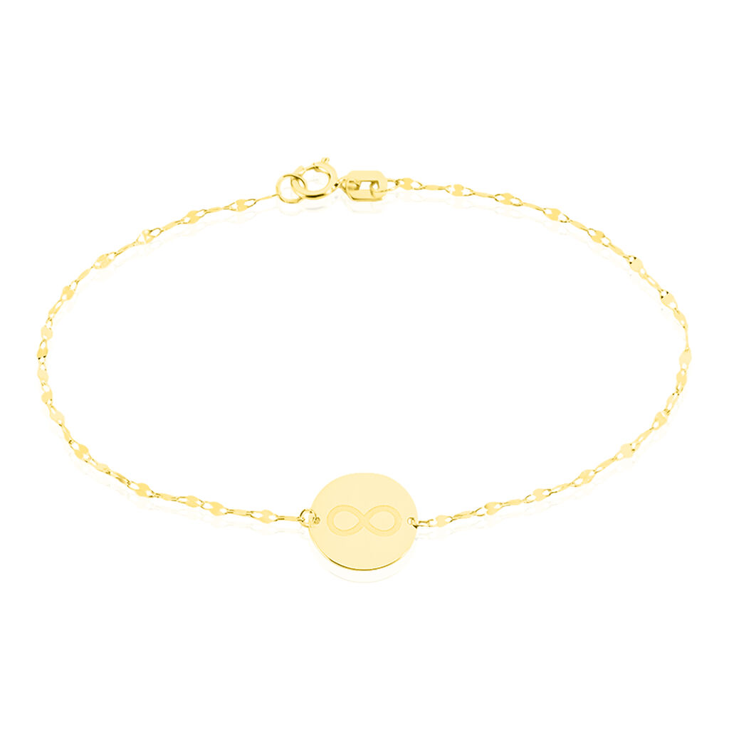 Bracelet Elynna Infini Or Jaune - Bijoux Infini Femme | Histoire d’Or