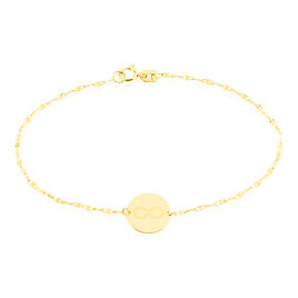 Bracelet Elynna Infini Or Jaune - Bracelets Infini Femme | Histoire d’Or