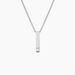 Collier Royan Acier Blanc