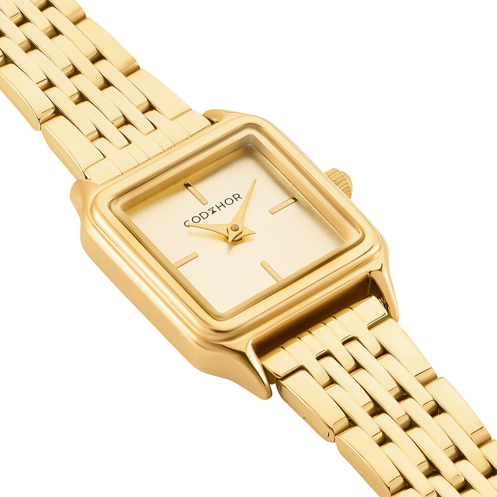 Coffret De Montre Codhor Gabrielle Doré - Montres Femme | Histoire d’Or