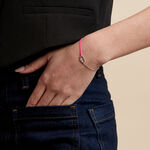 Bracelet Infini Pop Argent Blanc Oxyde De Zirconium - Bracelets cordon Femme | Histoire d&rsquo;Or