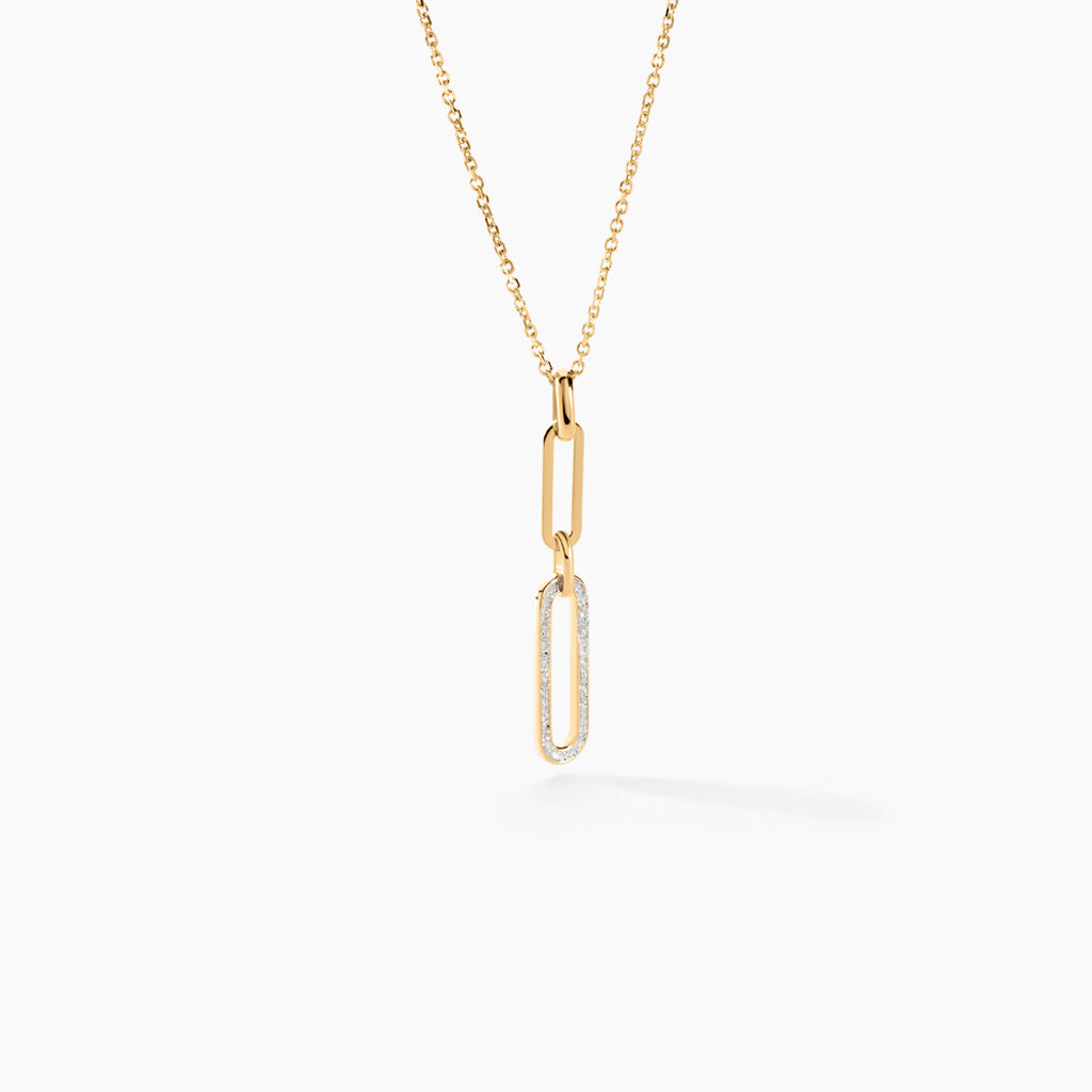 Collier Link Or Jaune - Colliers Femme | Histoire d’Or