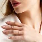 Bague Huline Plaqu&eacute; Or Jaune - Bagues fantaisie Femme | Histoire d&rsquo;Or