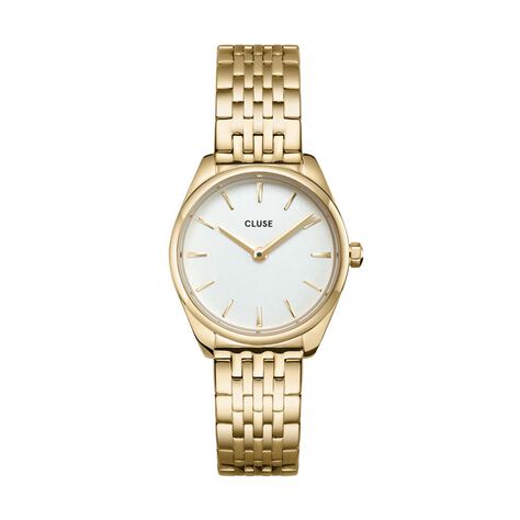Montre Cluse Feroce Mini Blanc - Montres Femme | Histoire d’Or