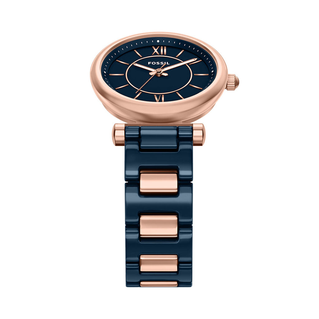 Montre Fossil Carlie 38 Bleu - Montres Femme | Histoire d&rsquo;Or