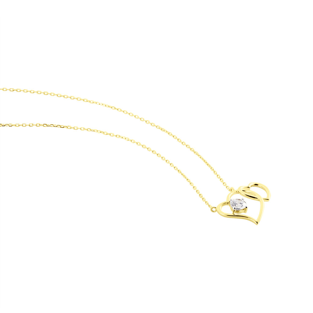 Collier Or Jaune Shiela Oxyde Central - Colliers Femme | Histoire d’Or
