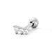 Piercing D'oreille Unitaire Delphie Argent Blanc Oxyde De Zirconium - Boucles d'oreilles fantaisie Femme | Histoire d’Or