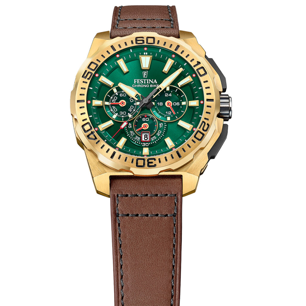 Montre Festina Chrono Bike 5 Vert - Nouveautés Homme | Histoire d’Or