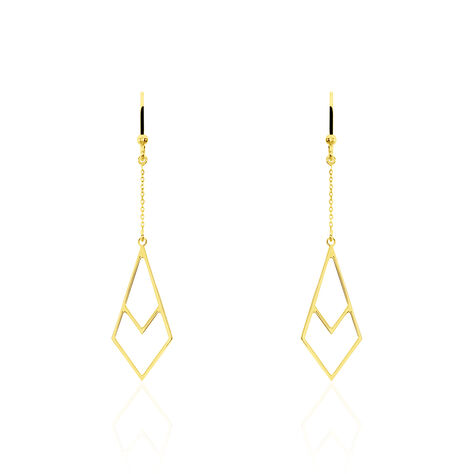 Boucles D'oreilles Pendantes Swanny Or Jaune - Boucles d'oreilles pendantes Femme | Histoire d’Or