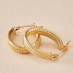 Cr&eacute;oles Galila Or Jaune - Boucles d'oreilles cr&eacute;oles Femme | Histoire d&rsquo;Or