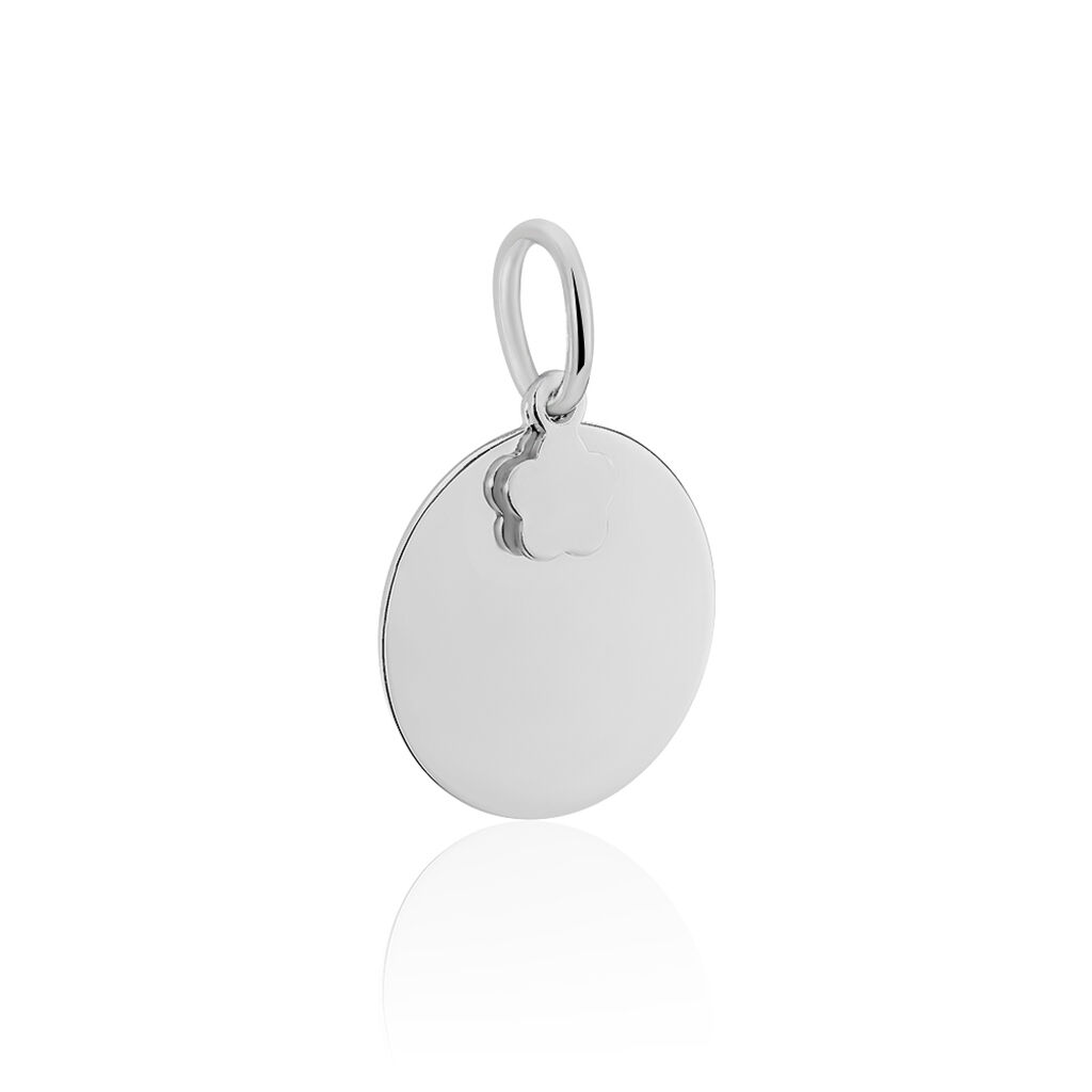 Pendentif Zodiaque Rond Argent Blanc - Pendentifs Zodiaque Famille | Histoire d’Or