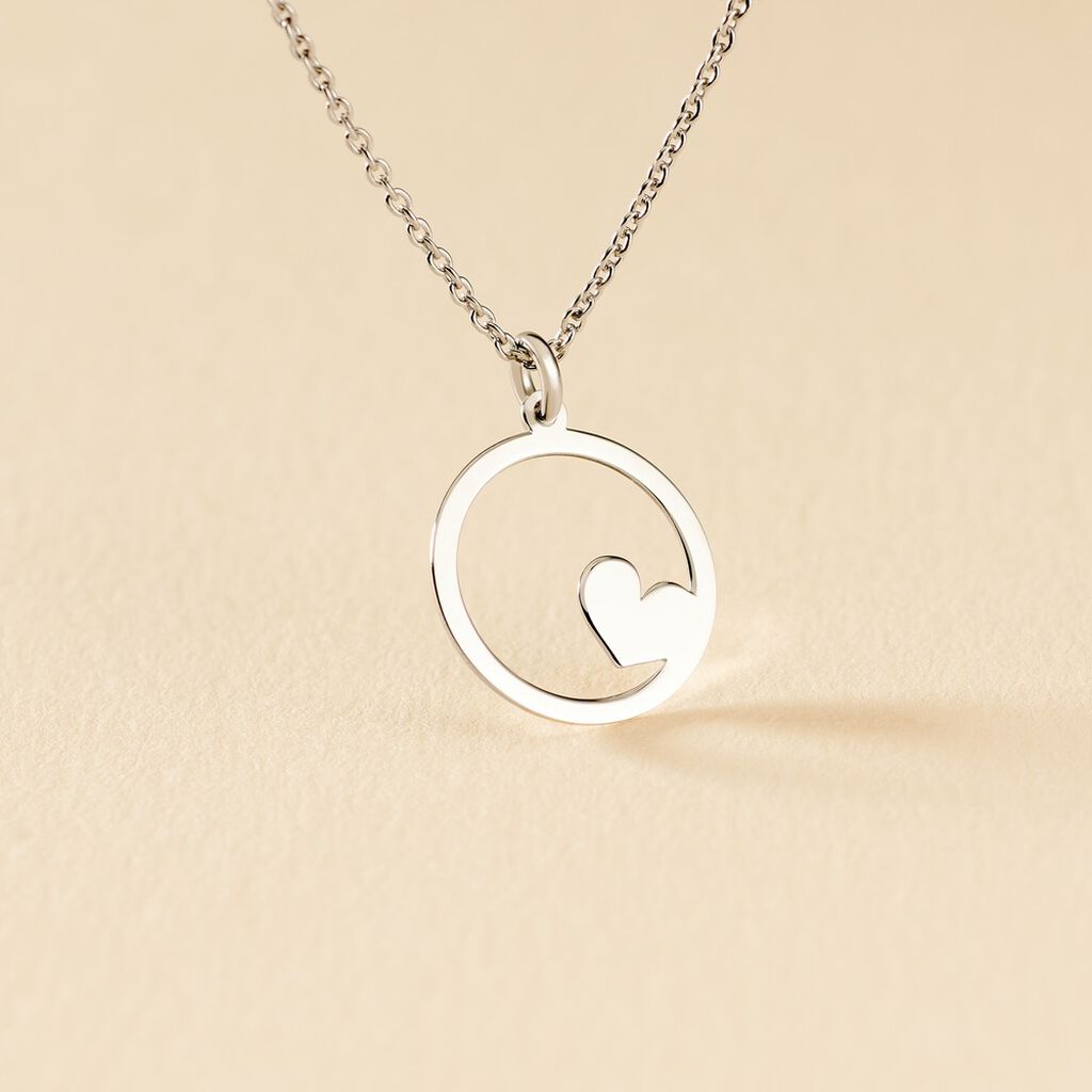 Collier Joya Argent Blanc - Colliers fantaisie Femme | Histoire d’Or