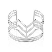 Bracelet Jonc Adel Acier Blanc