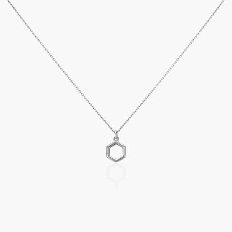 Collier Brielle Argent Blanc - Colliers fantaisie Femme | Histoire d&rsquo;Or