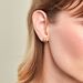 Boucles D'oreilles Puces Fidelia Boule Or Jaune - Clous d'oreilles Femme | Histoire d’Or