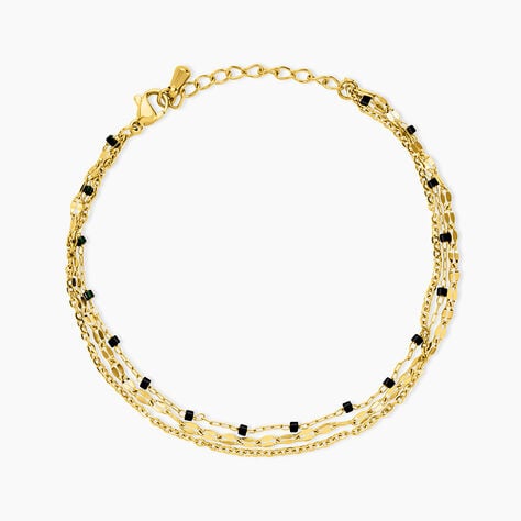 Bracelet Amala Acier Jaune Verre - Bracelets Femme | Histoire d’Or