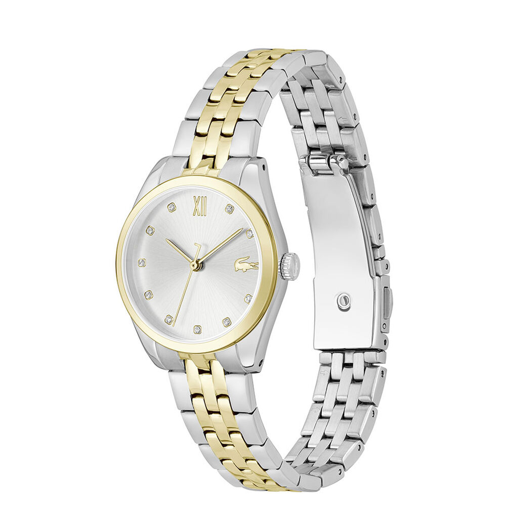 Montre Lacoste Tuilerie Argent&eacute; - Montres Femme | Histoire d&rsquo;Or